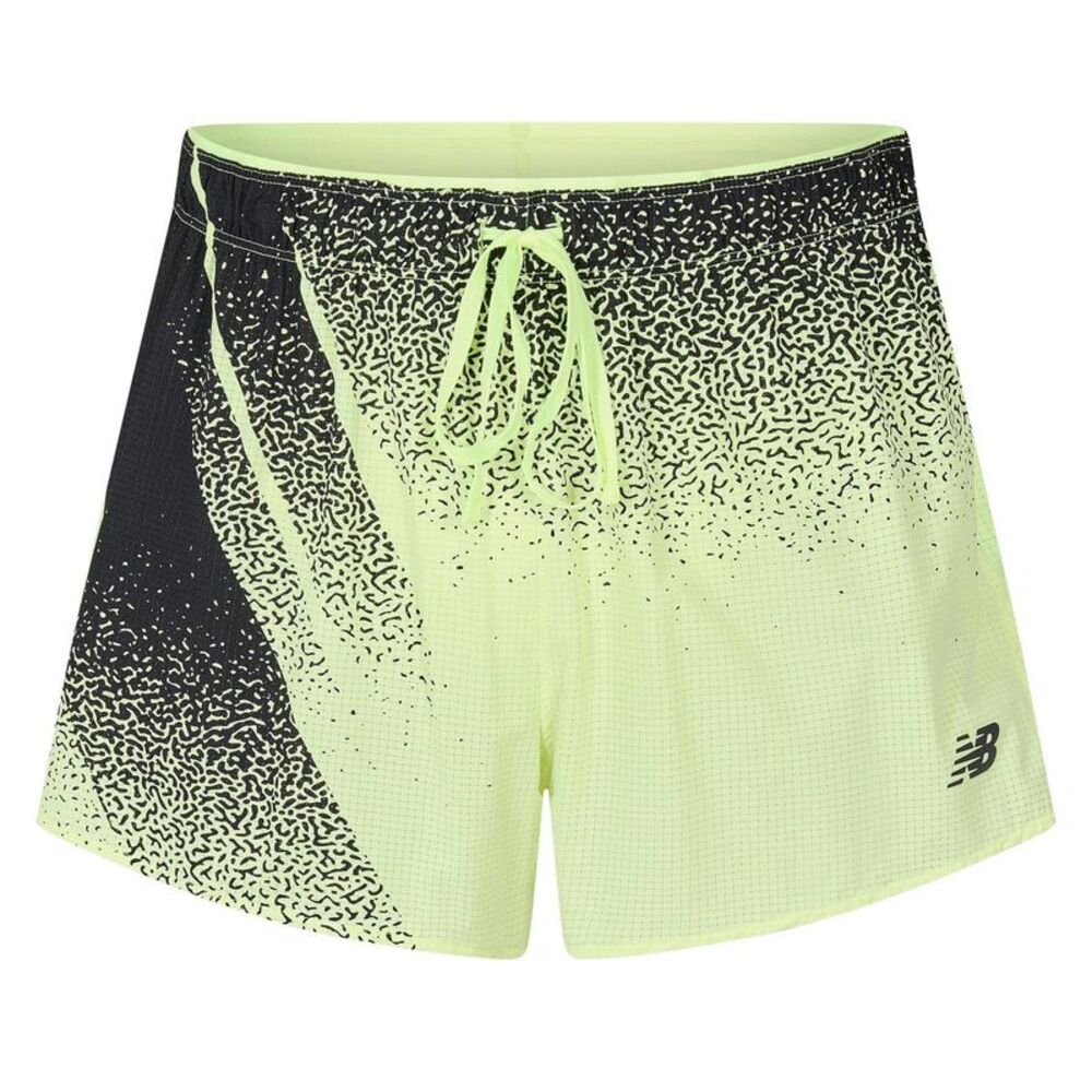 New Balance Unisex Adult Race Day Running Shorts / Green